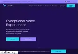 Sites similar to lumenvox.com