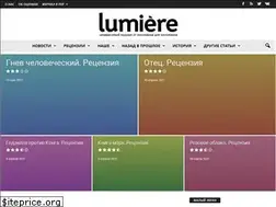 Sites similar to lumiere-mag.ru