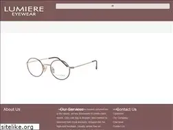 Sites similar to lumiereeyewear.com