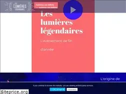 Sites similar to lumiereslegendaires.com