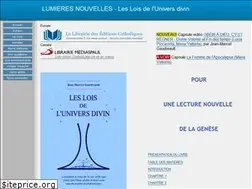 Sites similar to lumieresnouvelles.com