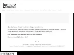 Sites similar to lumierestringquartet.com