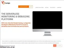 Sites similar to lumigo.io
