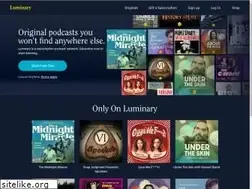 Sites similar to luminarypodcasts.com