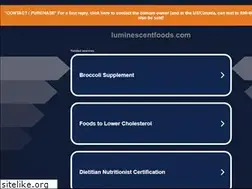 Sites similar to luminescentfoods.com