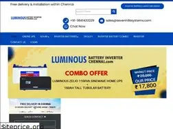 Sites similar to luminousbatteryinverterchennai.com
