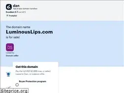 Sites similar to luminouslips.com