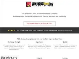 Sites similar to luminousneon.com