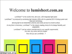 Sites similar to lumisheet.com.au