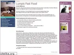 Sites similar to lumpis-fast-food.de
