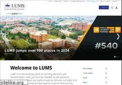 Sites similar to lums.edu.pk