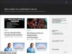 Sites similar to lumypray.wordpress.com