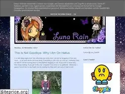 Sites similar to luna-rain.blogspot.com