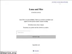 Sites similar to lunaandmee.com