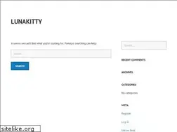 Sites similar to lunakitty.wordpress.com