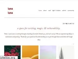 Sites similar to lunalunamagazine.com