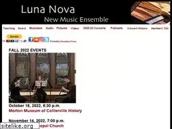 Sites similar to lunanova.org