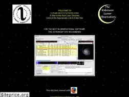 Sites similar to lunar-occultations.com