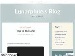 Sites similar to lunarphue.wordpress.com