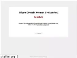Sites similar to lunch.li