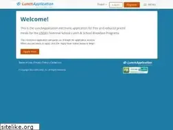 Sites similar to lunchapplication.com