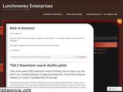 Sites similar to lunchmoneyenterprises.wordpress.com