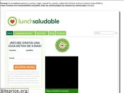 Sites similar to lunchsaludable.com