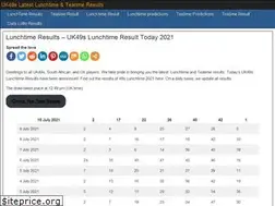Sites similar to lunchtimeresult.net