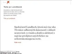 Sites similar to lundbeck.sk