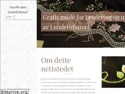 Sites similar to lundebybunad.com