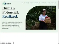 Sites similar to lundinfoundation.org