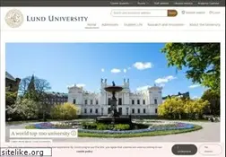 Sites similar to lunduniversity.se