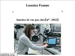 Sites similar to lunettes-femme.fr