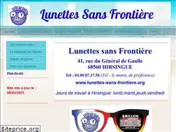 Sites similar to lunettes-sans-frontiere.fr