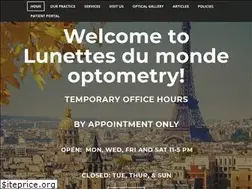 Sites similar to lunettesdumondeoptometry.com
