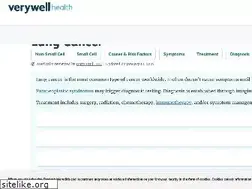 Sites similar to lungcancer.about.com