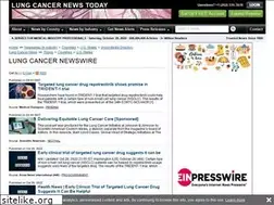 Sites similar to lungcancer.einnews.com