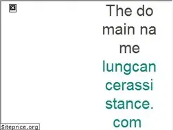 Sites similar to lungcancerassistance.com