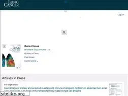 Sites similar to lungcancerjournal.info