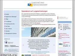 Sites similar to lungenclinic.de