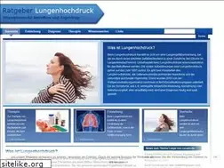 Sites similar to lungenhochdruck.net