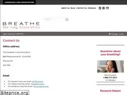 Sites similar to lunghealthframework.ca