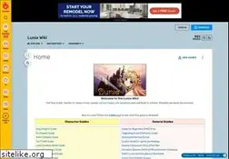 Sites similar to lunia.wikia.com