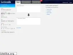 Sites similar to lunicode.com