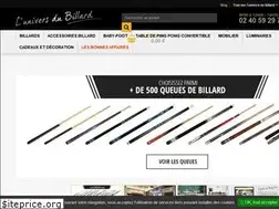 Sites similar to luniversdubillard.fr