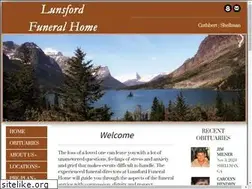 Sites similar to lunsfordfuneralhome.com
