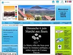 Sites similar to lus-la-croix-haute.fr