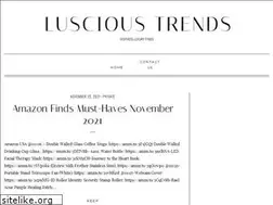 Sites similar to luscioustrends.com