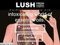 Sites similar to lush.com