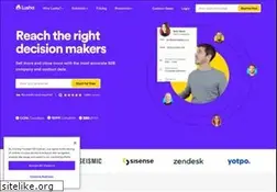 Sites similar to lusha.co